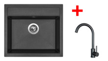 Sinks SOLO 560 Metalblack + ARCO černá matná 